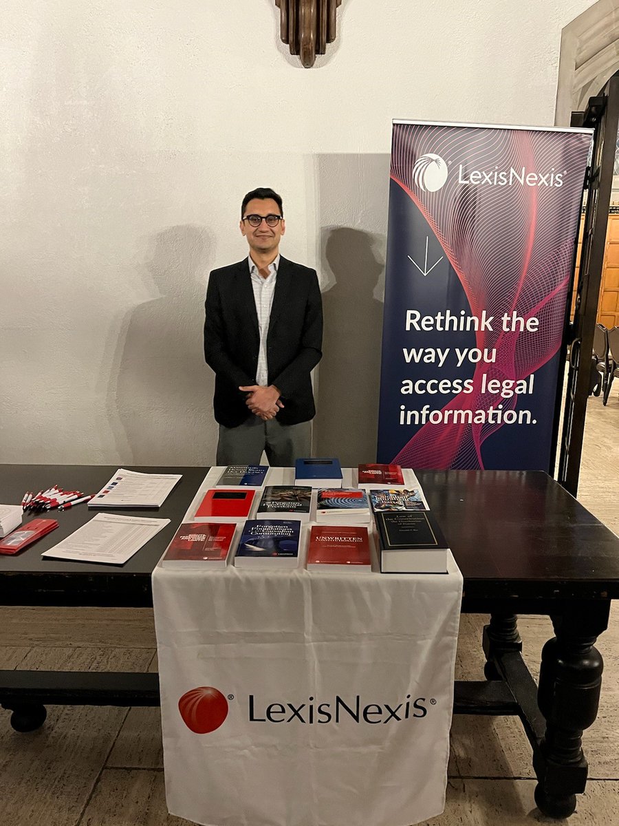 We had a great time engaging with attendees at @RunnymedeSoc 's 'Law & Freedom 2024' event this past weekend! Missed meeting us at the event? Not a problem. You can still buy the latest legal books and eBooks online at the LexisNexis Canada e-store - ow.ly/NPuP50QxQ6r