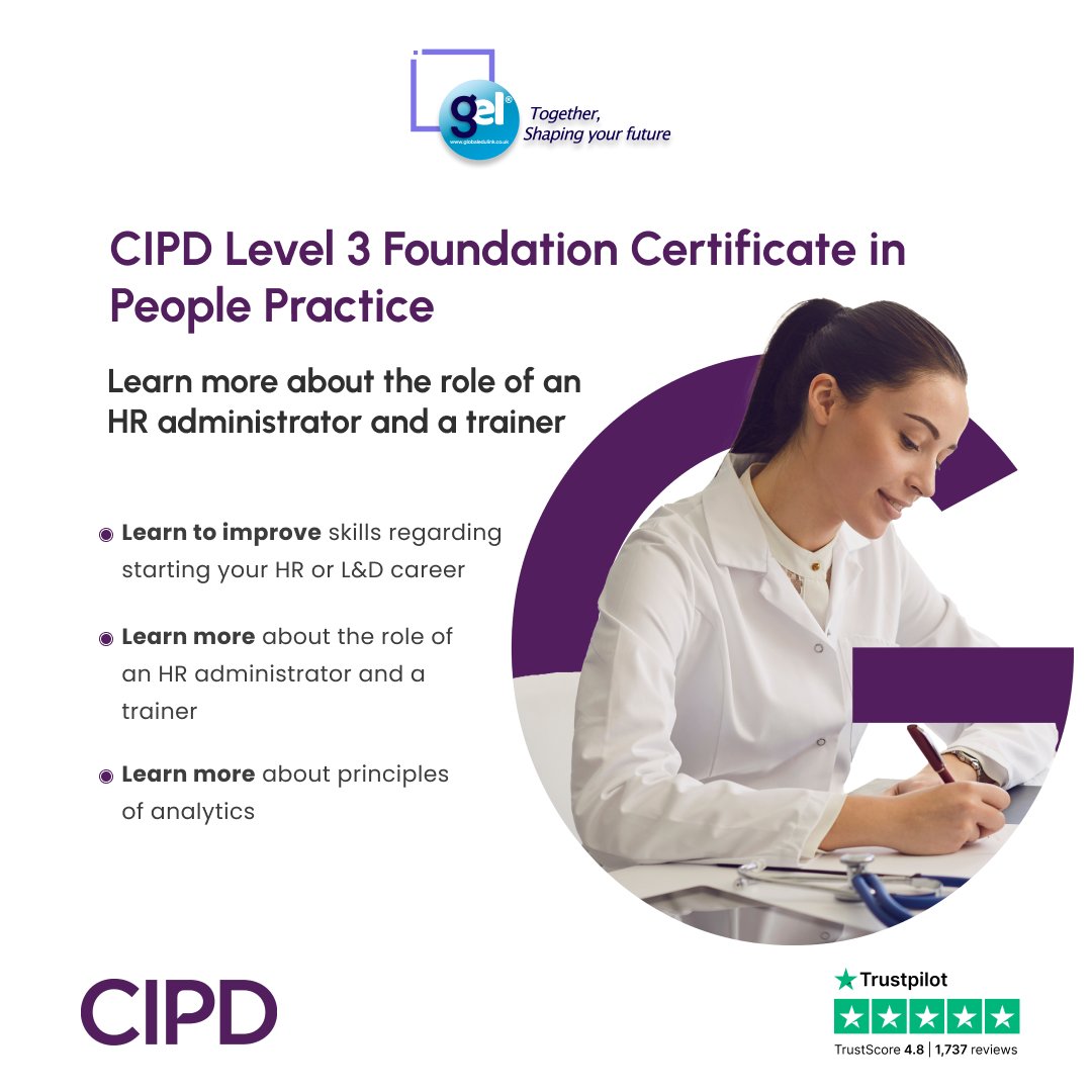 Ready to dive into the exciting world of HR but don't know where to start? Look no further. With expert-led learning, gain a solid foundation in HR essentials, and open doors to diverse opportunities. What else? Find out - globaledulink.co.uk/course/cipd-le…

#PeoplePractice #HR #CIPD