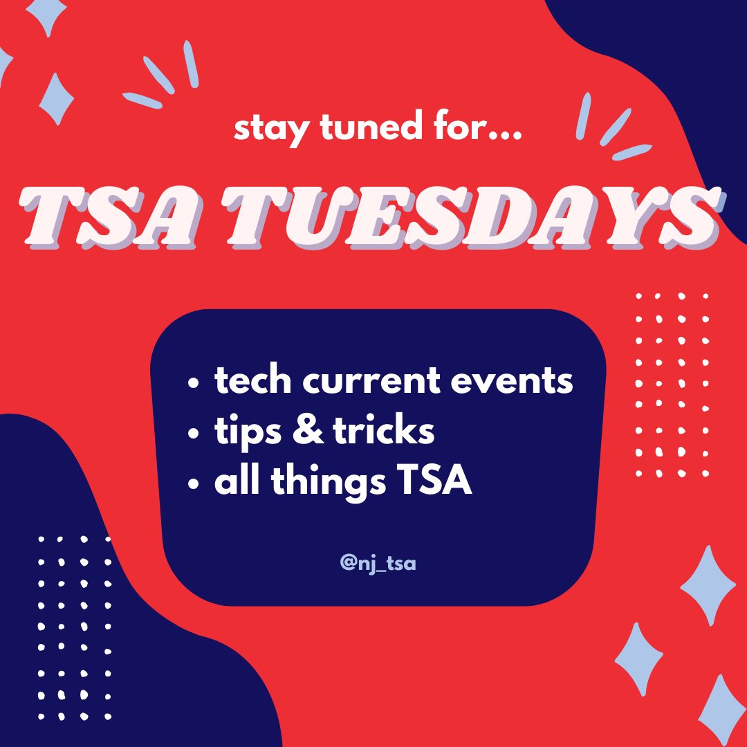Keep an eye out for our weekly posts! #NJTSA