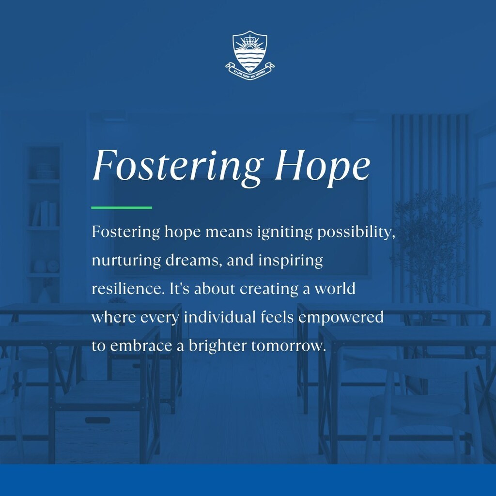 What does it mean to foster hope? It means igniting possibility, nurturing dreams, and inspiring resilience. It’s about creating a world where every individual feels empowered to embrace a brighter tomorrow. Join Friends of Forman in cultivating hope at FCCU.