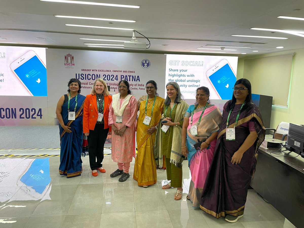 Congratulations to these amazing women on their inaugural session of Women in Urology at #USICON2024 !! 👏🇮🇳👏🇮🇳👏