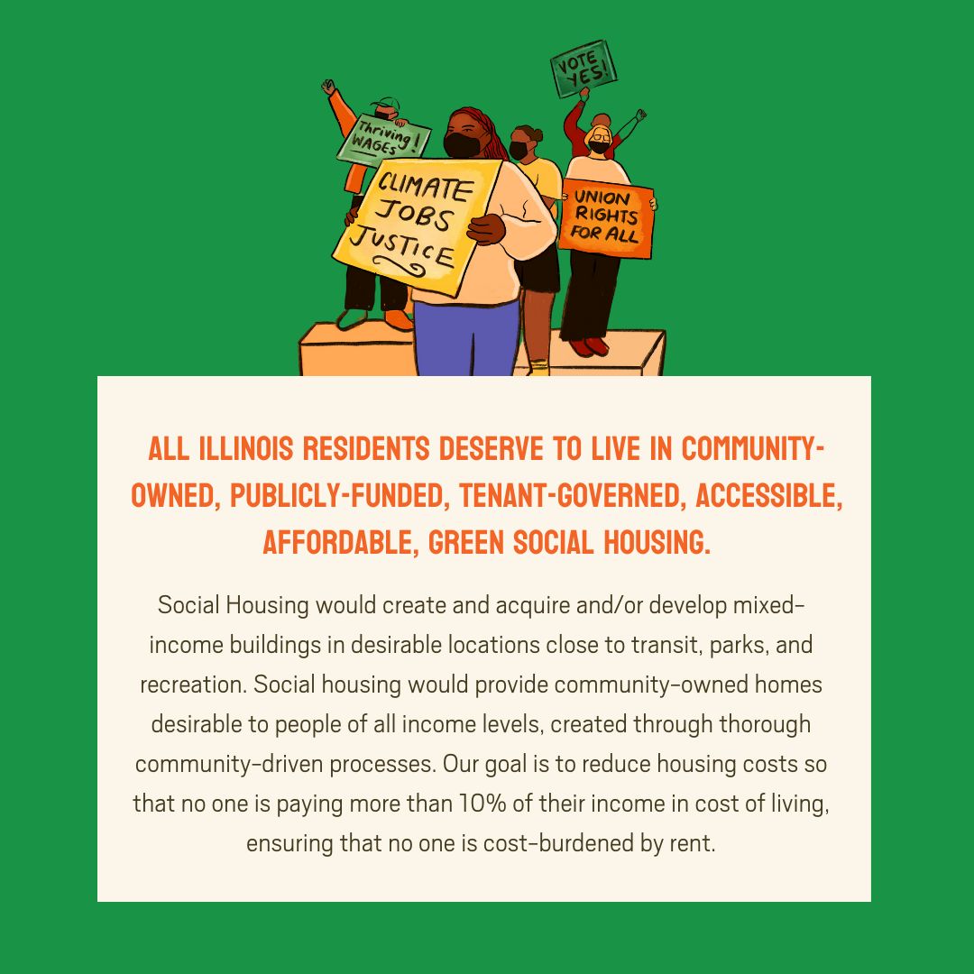 il_gnd's tweet photo. Social Housing is like public schools - open to everyone regardless of income. 

🧵 Learn more about our Social Housing Campaign by viewing our thread &amp; sign our petition at https://t.co/Qr8zL1VRIm https://t.co/W80TnDz6pB