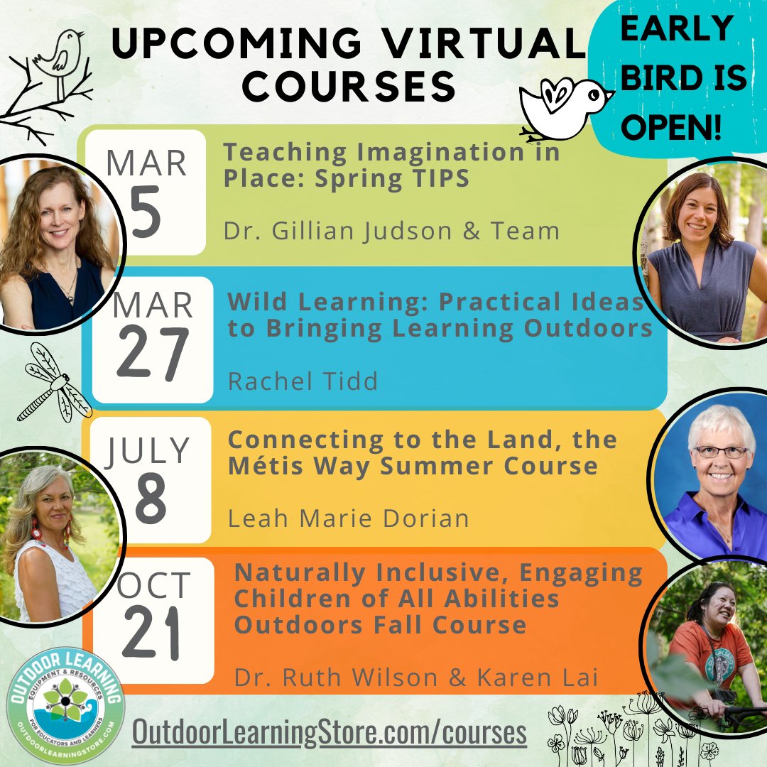 perfinker's tweet photo. Registration now open for Spring Tips 2024! 
Dive into a study of imagination, of Place, and of your learning and teaching with the IEE team. 
Check out all the awesome Spring programming and register while Early Bird rates apply :)
https://t.co/hFGJQuEDye https://t.co/wbcht4NXyW