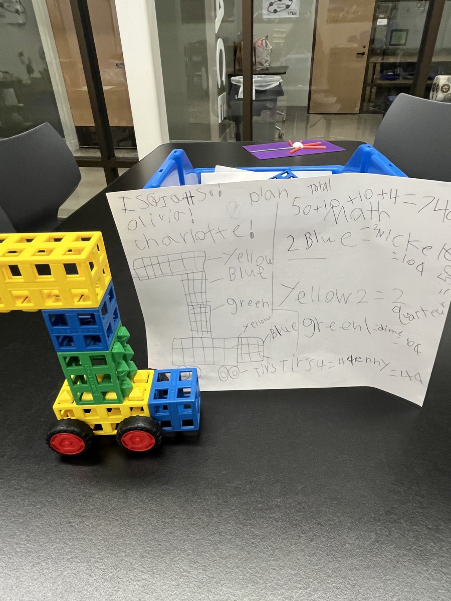 January Updates: 1st grade designed derby cars out of Rok Blocks. They had to identify the coins that went with each piece of their design and add up the total cost of all of their materials. We then raced them and had a discussion about friction and balanced weight.<a href="/canSTEM/">Cannon Cubs</a>