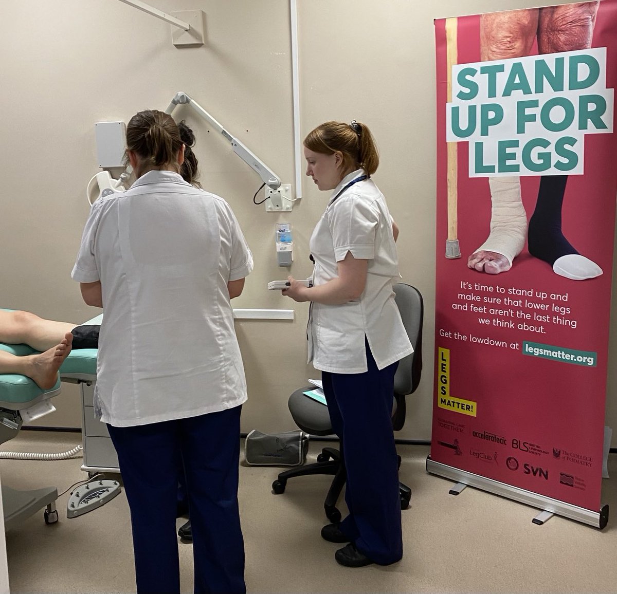 Kate Williams (@kwills_09) on Twitter photo Leg awareness day with <a href="/Hud_HHS/">School of Human and Health Sciences</a> podiatry students. So great to be teaching future podiatrists to recognise and treat venous disease & early leg oedema <a href="/LegsMatter/">LegsMatter</a> 🦵🦵💛 Leg awareness day with <a href="/Hud_HHS/">School of Human and Health Sciences</a> podiatry students. So great to be teaching future podiatrists to recognise and treat venous disease & early leg oedema <a href="/LegsMatter/">LegsMatter</a> 🦵🦵💛
