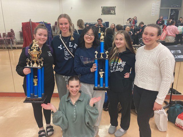 We had a great time this weekend! We placed 1st in the treble division and 6th in Finals! Thanks to Papio South for having us!