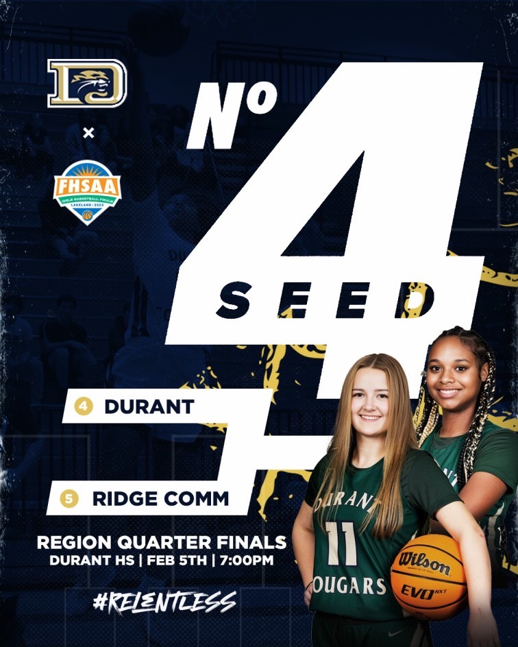 It's Game Day!! Come help us to pack the stands!! #Durant #ladycougars #relentless
