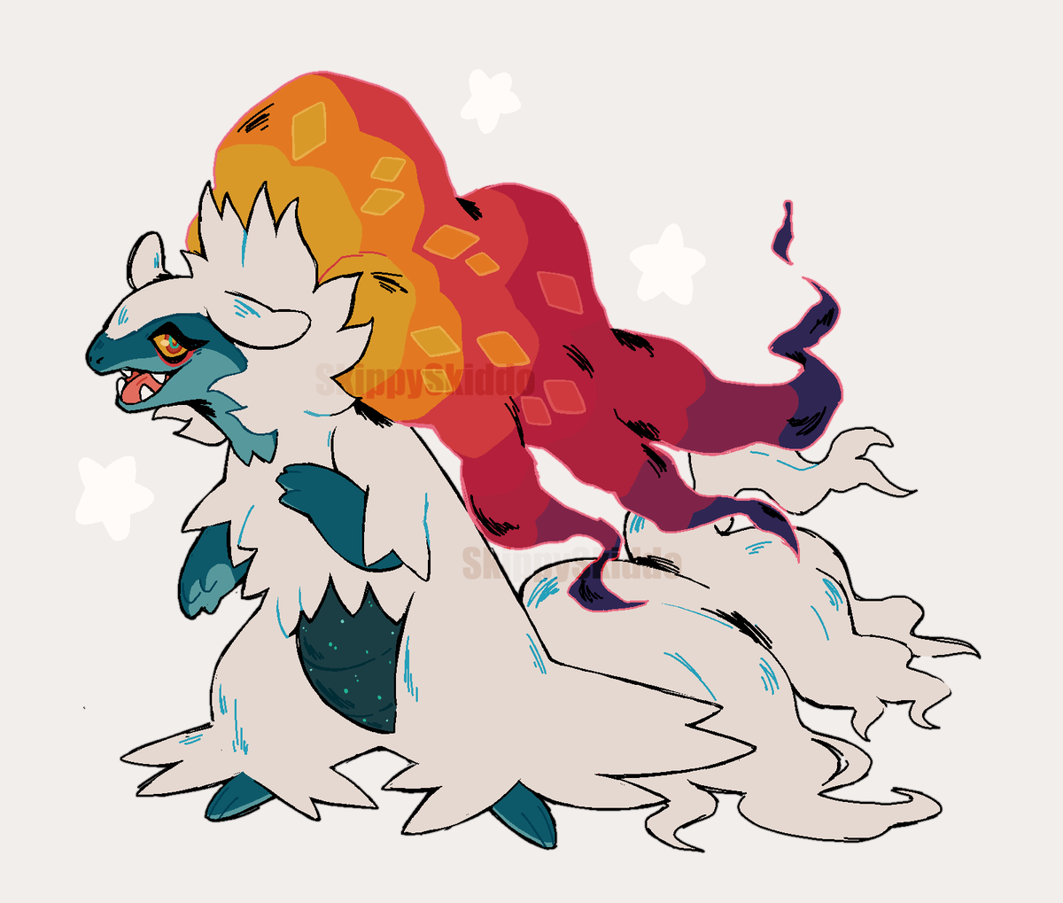 SkippySkiddo's tweet photo. Hisuian Typhlosion/Slither Wing

Shooting star theme 💫 https://t.co/hQPenR3JbN
