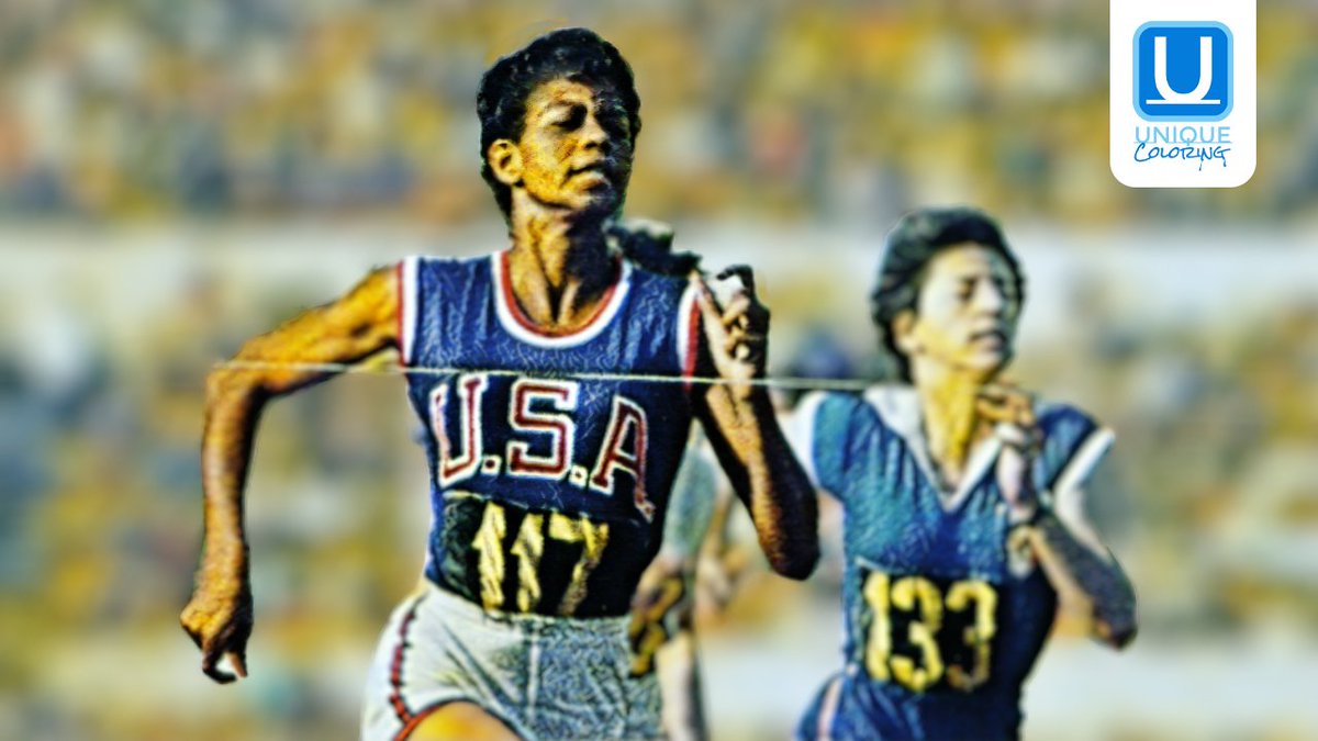 Spotlight on Wilma Rudolph, the "fastest woman in the world." Overcoming polio, she sprinted to three Olympic golds in 1960, inspiring resilience and breaking barriers. #BlackHistoryMonth #WilmaRudolph 🏃🏾‍♀️🥇✨