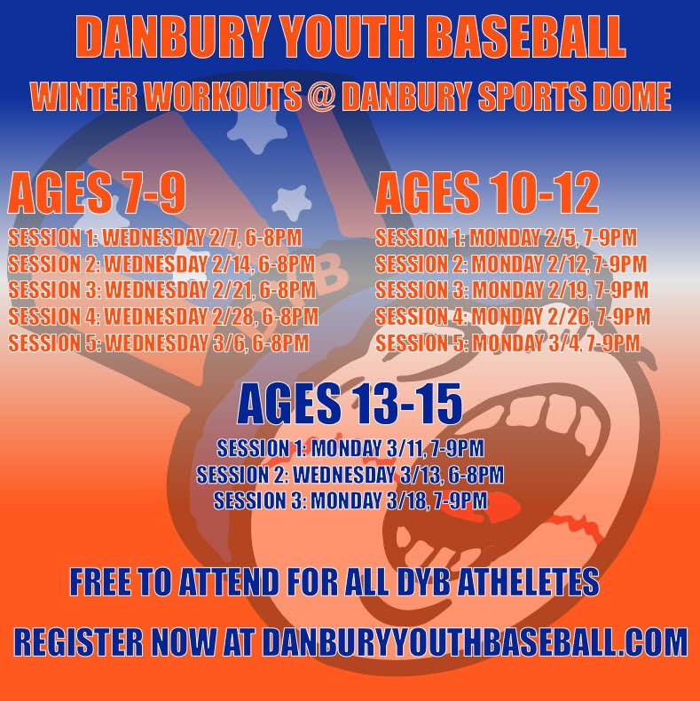 Danbury Youth Baseball tweet media