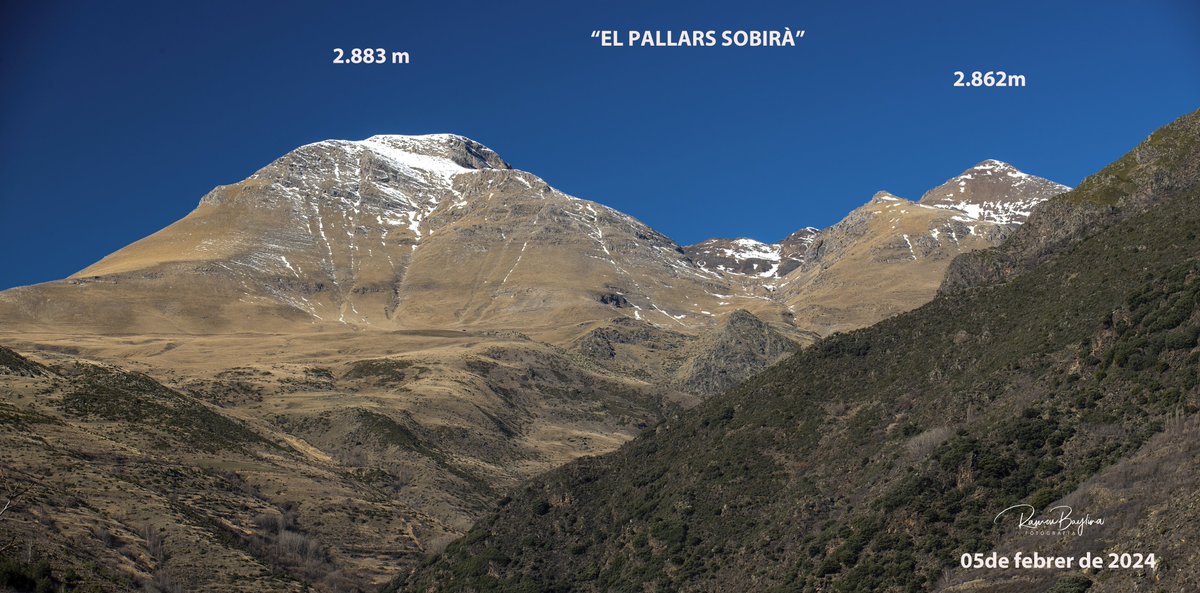 meteopallars's tweet photo. Les muntanyes del Pallars Sobirà, avui el gran Montsent de Pallars #AltPirineuPallarsSobirà https://t.co/TEGhBRcY2m