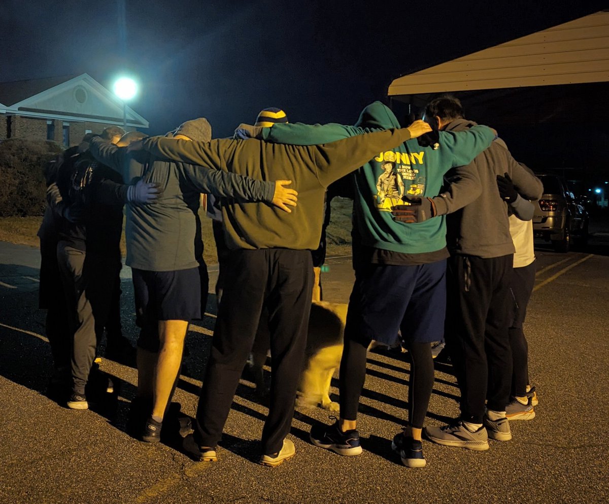 14x HIMs decided to better themselves this morning and not fartsack @AO_MonsterMile. There was a contingent from @F3Davidson as they were close to taking the @F3GhostFlagNC home with them, but alas... They were 1x HIM shy.
