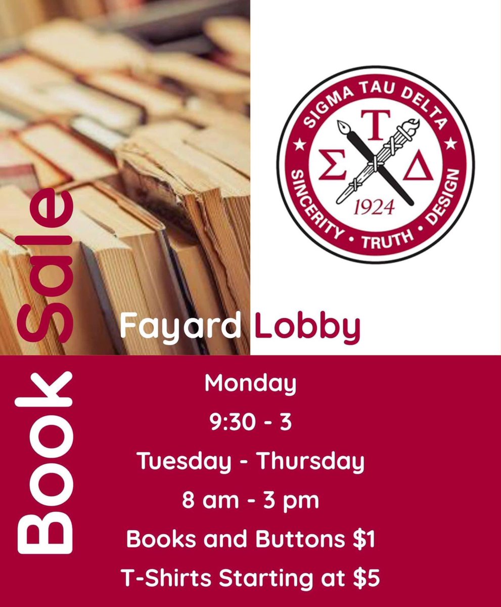 English at Southeastern Louisiana University (@sluenglish) on Twitter photo 