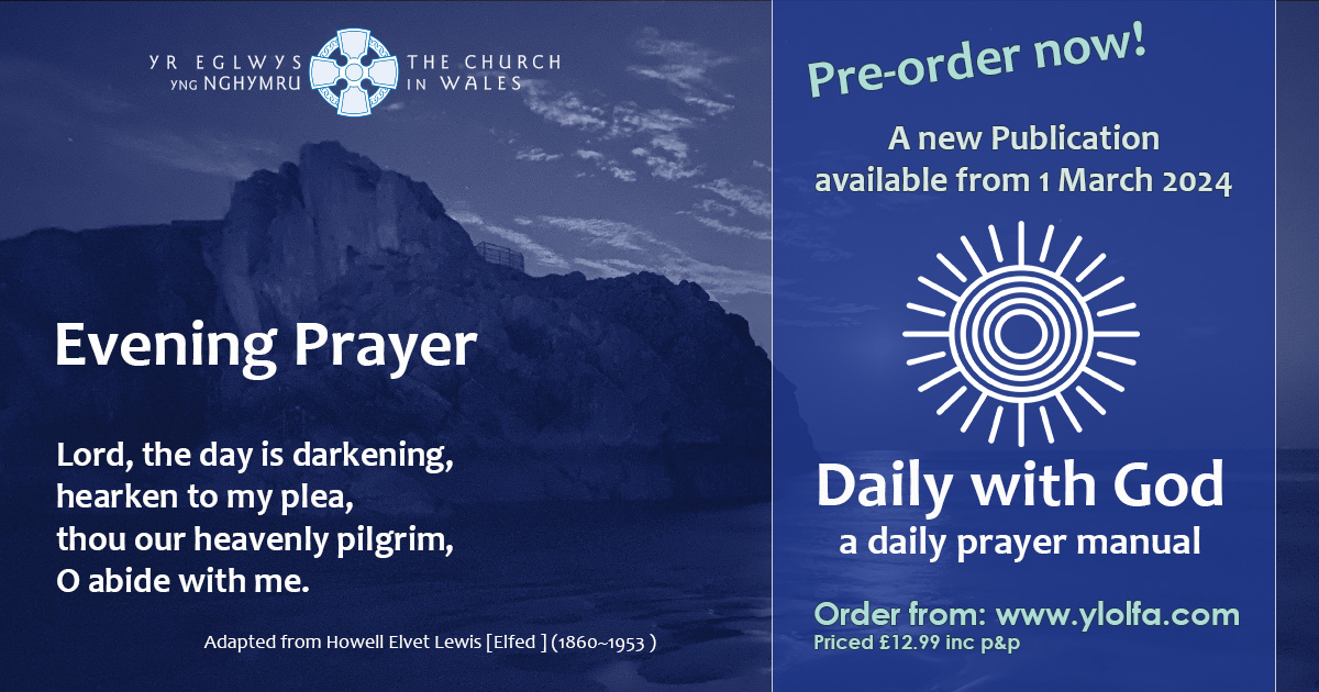 Nurture your relationship with God with our new daily prayer book. Daily With God will be launched next month but you can pre-order now <a href="/YLolfa/">Y Lolfa</a> bit.ly/3w4PxvU