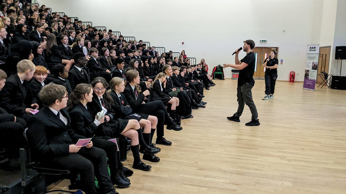 GaaPvalues's tweet photo. What an amazing day with @RespectME_uk teaching our students about key topics linked to their wellbeing and to see them get so involved and eventually present to their year groups and dance was amazing. We look forward to them coming back on Wednesday! https://t.co/NwEGorWKlx