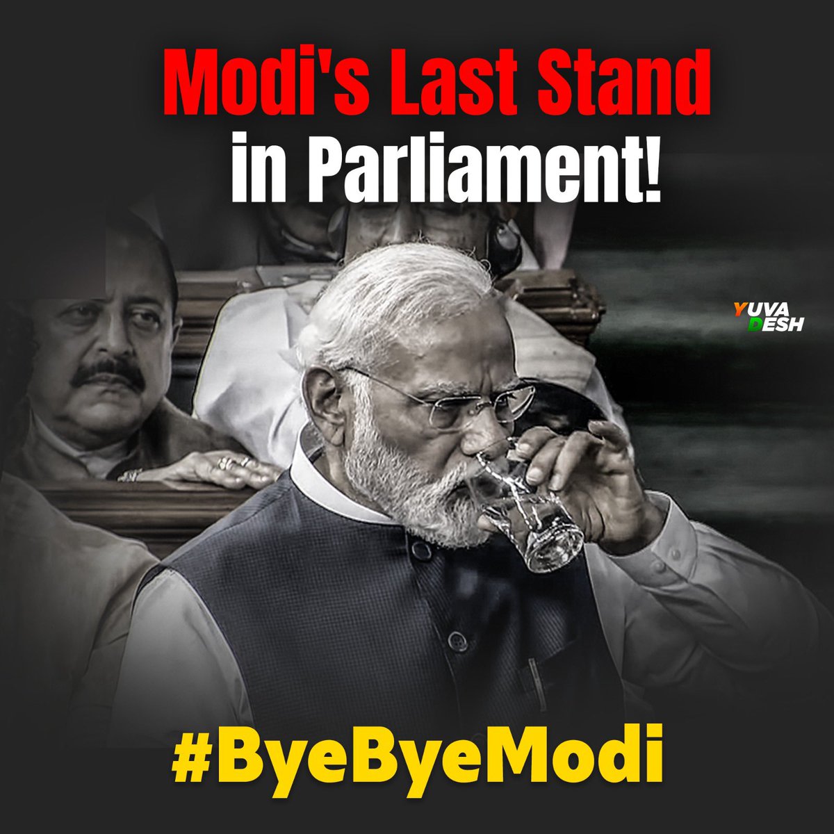 Vignesh_tmv's tweet image. The End of Modani&apos;s era is near. 

It&apos;s time to say #ByeByeModi .