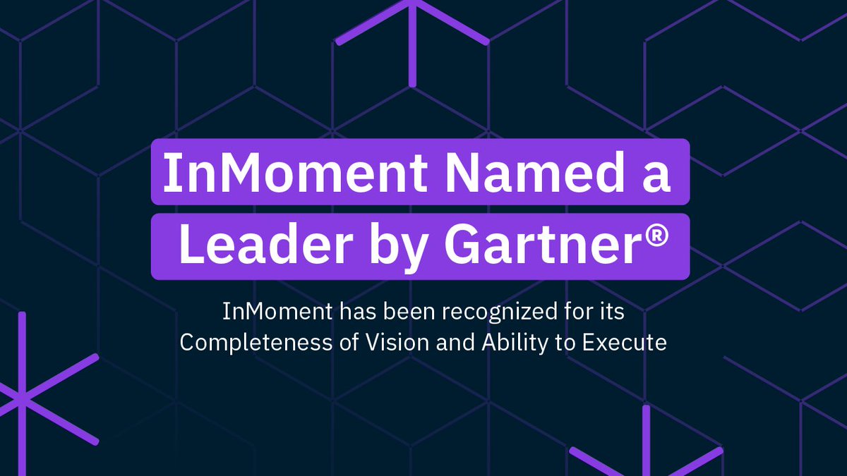 We are thrilled to announce we have been named a #Leader in the 2024 #Gartner #MagicQuadrant for Voice of the Customer report! 🏆 Check it out here ➡️ hubs.li/Q02jRwk10