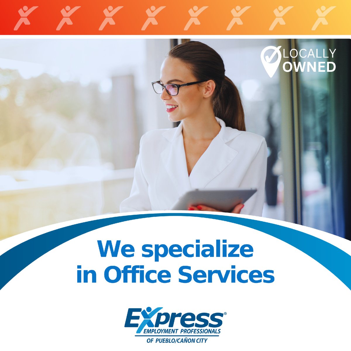 #Employer Update: Our employment specialist are certified in hiring and recruiting for administrative candidates.
(719)545-9120

#ExpressPros #ColoradoBusiness #BusinessConsultant