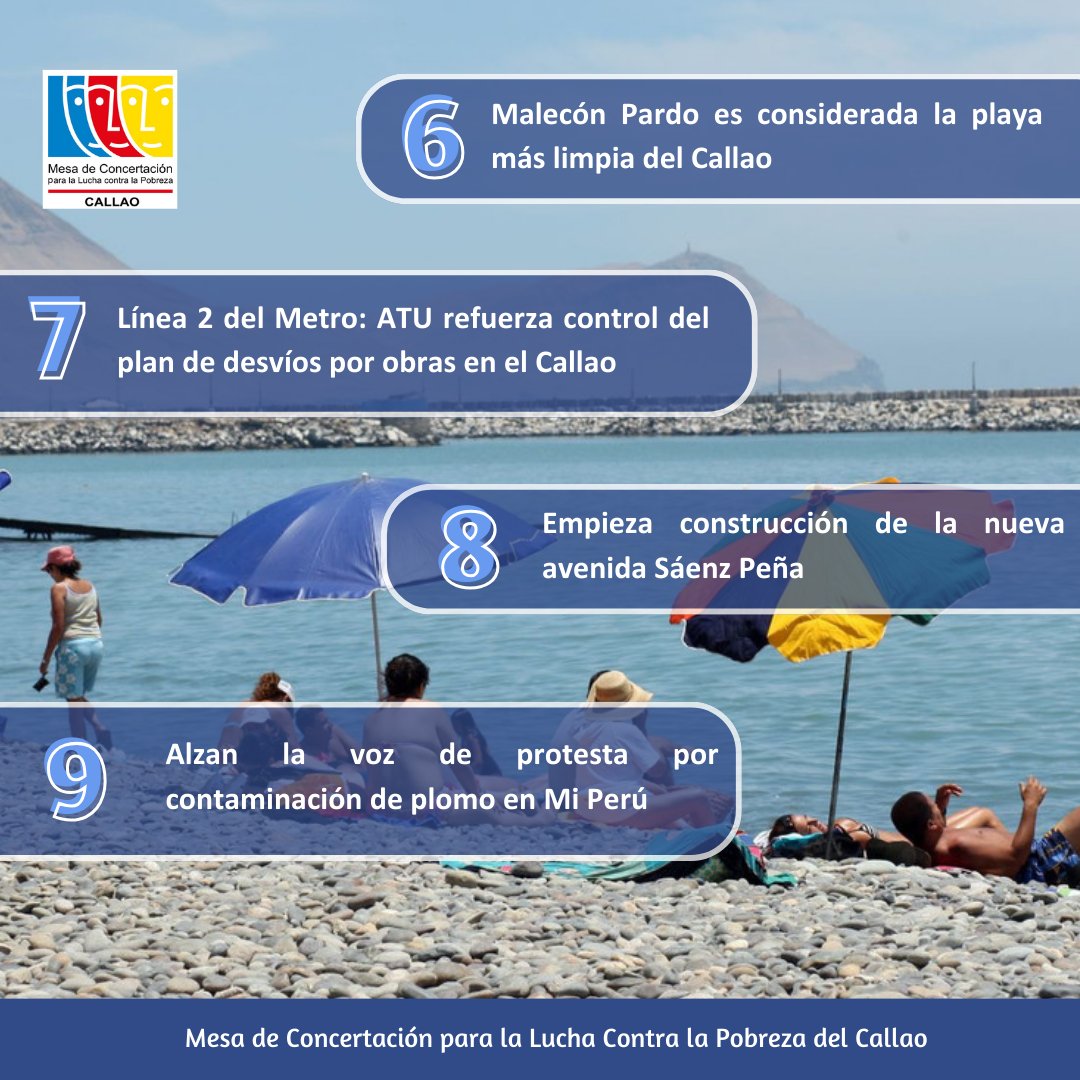 MCLCPCallao's tweet photo. 📲Compartimos "Noticias de la Semana en el Callao", correspondiente a la fecha del 29/01, al 22/05.  Más 👉 https://t.co/EeOR7yRo1t
#MCLCP #SomosEquipoMesa https://t.co/56AM8ANm8Z