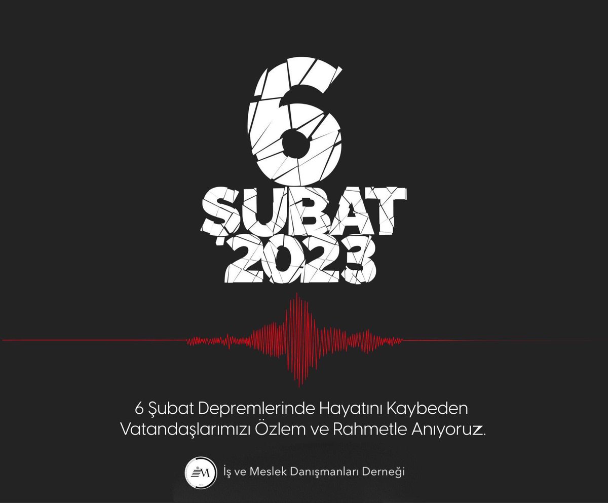 Asrın Felaketi olarak adlandırılan 11 ilimizi ve 14 milyon vatandaşımızı doğrudan etkileyen depremin yıl dönümünde hayatını kaybedenlere bir kez daha Allah’tan rahmet diliyor, güzel ülkemizin her türlü afet ve felaketten korunmasını temenni ediyoruz. #6subat2023 #deprem