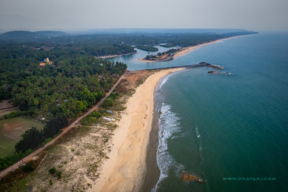 Some recent #drone captures from Coastal Karnataka. 

#Shiroor