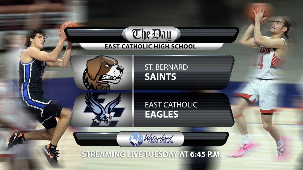 Tomorrow night! St. Bernard-East Catholic streaming live on @thedayct
