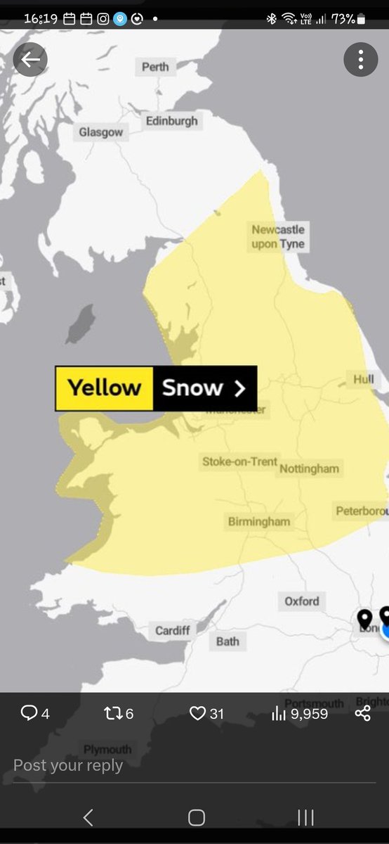 Well, guess it was only a matter of time... #yellowsnow #donoteat