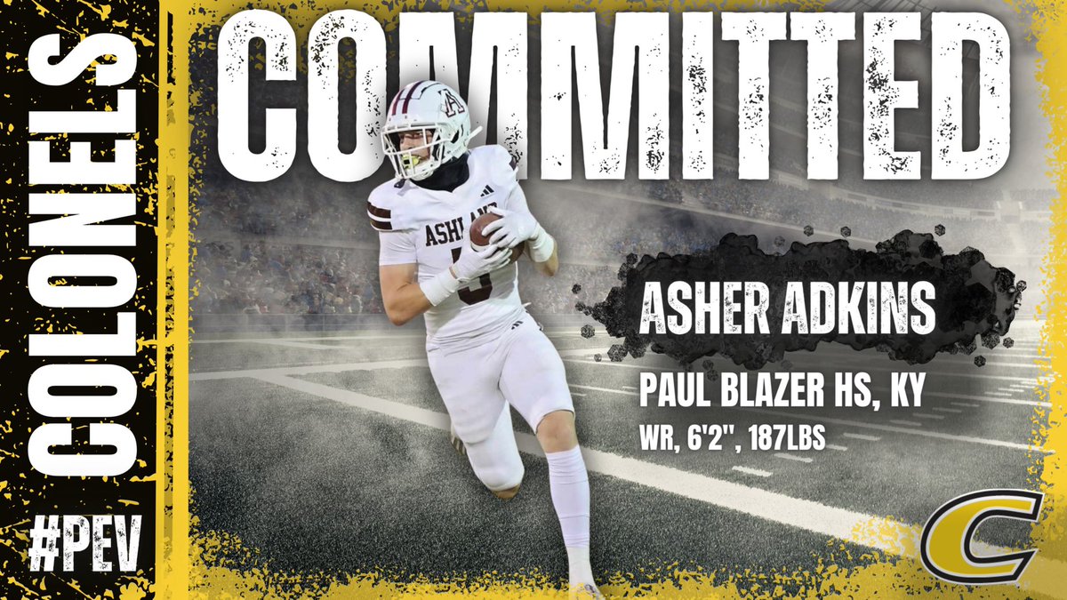 Asher Adkins (@asheradkins24) on Twitter photo ⚪️110% committed!! Let’s work!🟡<a href="/CentreFootball/">Centre College Football</a> <a href="/RickFoxFB/">Rick Fox</a> <a href="/CoachLash/">Shawn Lashbrook</a> <a href="/CtackettC/">Chad Tackett</a> <a href="/NateInSports/">Nate Bryan</a> ⚪️110% committed!! Let’s work!🟡<a href="/CentreFootball/">Centre College Football</a> <a href="/RickFoxFB/">Rick Fox</a> <a href="/CoachLash/">Shawn Lashbrook</a> <a href="/CtackettC/">Chad Tackett</a> <a href="/NateInSports/">Nate Bryan</a>