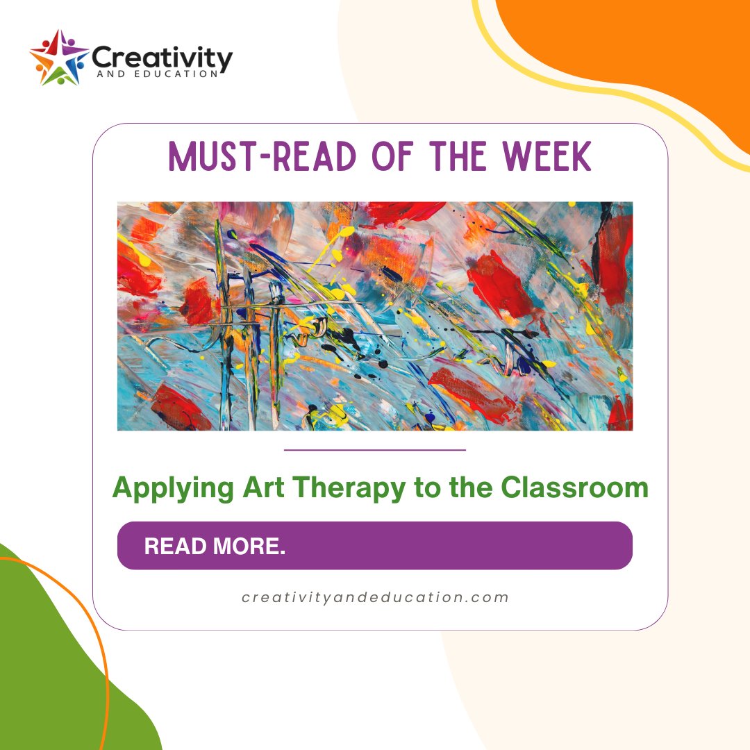 CreativityandE's tweet image. 🎨✨ Elevate your classroom experience with Art Therapy! 🚀 From emotional expression to vital life skills, discover the profound impact on students of all ages. 🌟 

🔗  creativityandeducation.com/applying-art-t…

#ArtTherapy #ClassroomMagic #ExpressiveLearning
#CreativityandEducation
