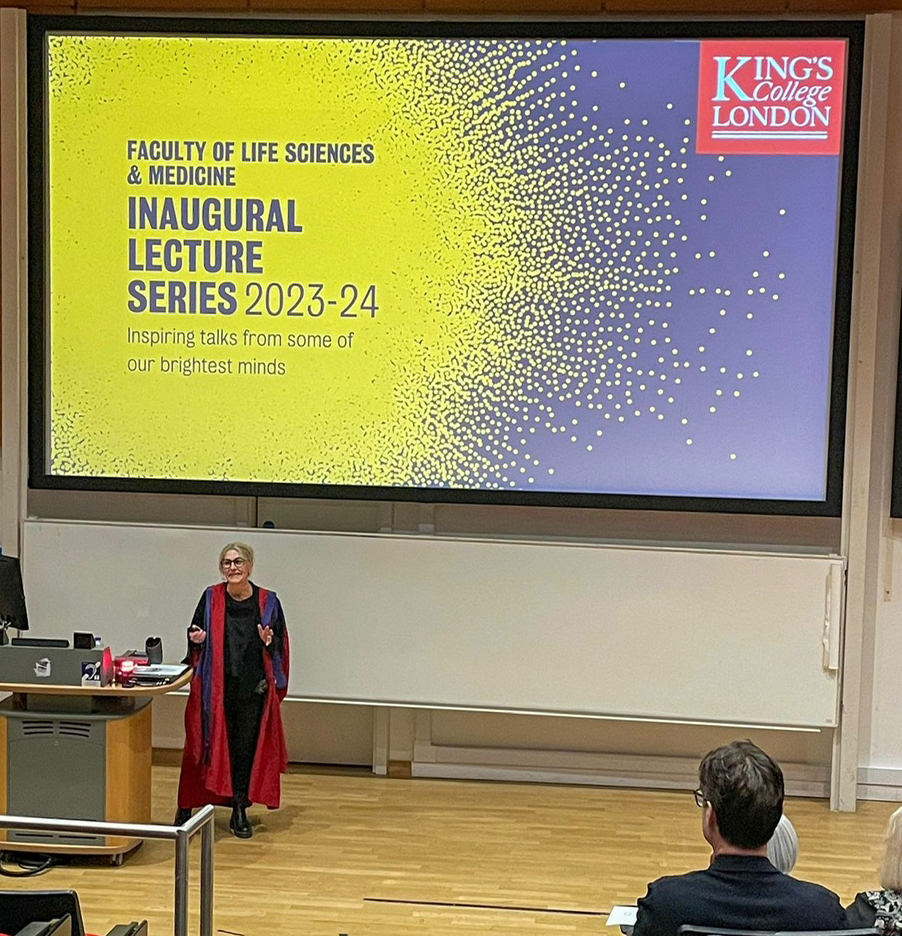 It was a great honor to give my inaugural Prof 👩‍🎓lecture @kingsmedicine @KingsCollegeLon @KCLstemcells 3 years after promotion 🎉🥂 Wonderful day with great colleagues & friends !