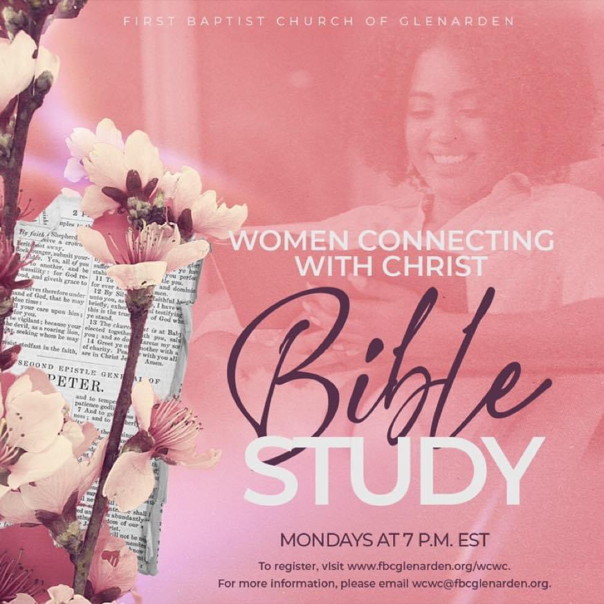 Need a women’s Bible study to help you dive deeper into the Word of God? The Women Connecting with Christ weekly Bible study resumes tonight, and it might be the perfect place for you. Participation is open to all woman 18 and over!