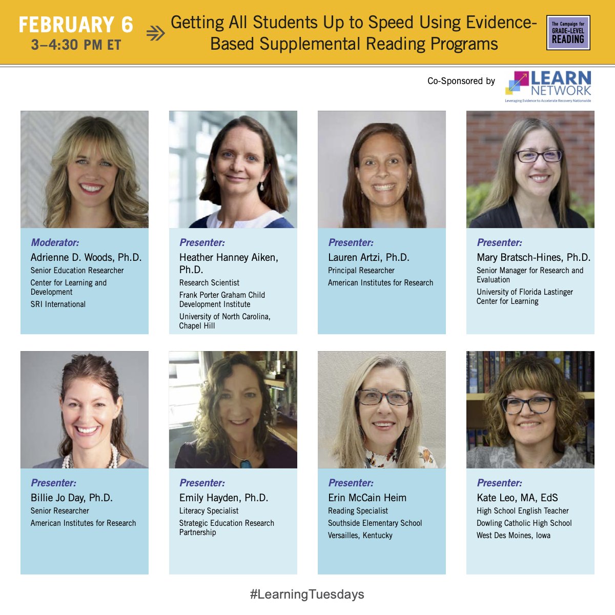 readingby3rd's tweet image. Join @SRI_Intl and @LearnNetwork to discuss crucial insights on the key features that decision-makers should prioritize when selecting a supplemental #readingprogram and where to find this critical information on 2/6 @3pm. Register Now ➡️ ow.ly/MkVI50Q4MTP