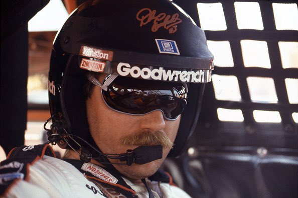 The apple of his eye.

Dale Earnhardt always had the vision of a pro at Daytona.
