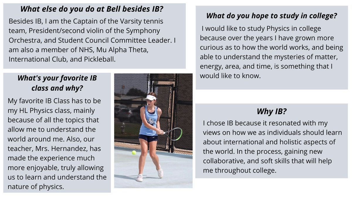Our senior spotlight is the talented Emma Hiros! <a href="/RandyBelcherBHS/">Randy D Belcher</a>