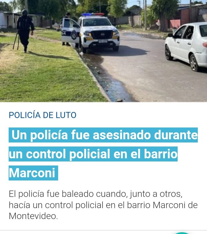 Gilbenn's tweet photo. Lamentable que manden a la policía con una cuchara y un tenedor al infierno.
Hoy una familia destrozada.
Ellos, los políticos, sacan pecho pero solo  en los medios.
Mientras que el policía es el que pone la cara y la vida

QEPD https://t.co/JG7aE0pEJo