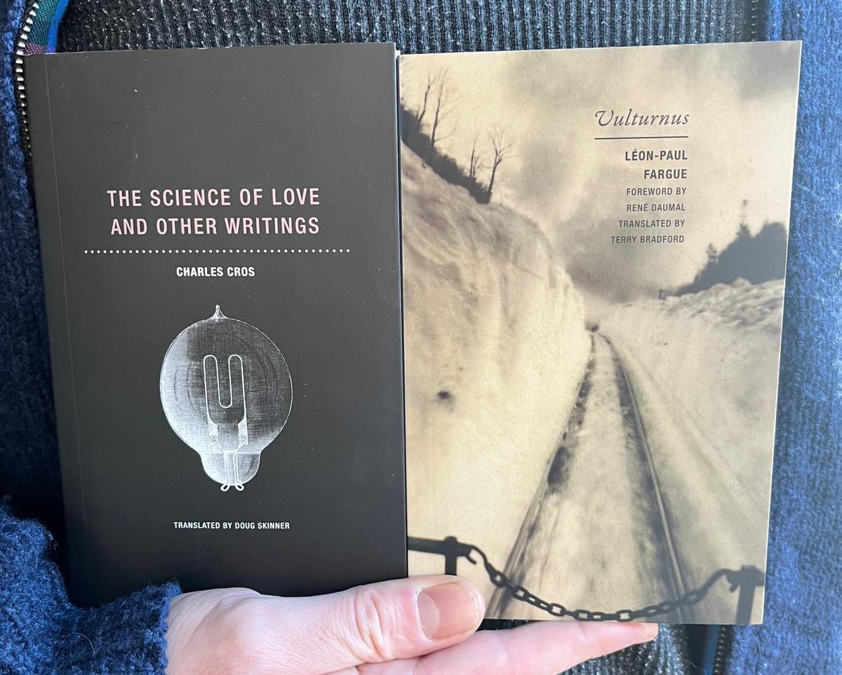 Our first two titles of the year are now in hand: love as science and an undefinable 'syphilis of the ether.' wakefieldpress.com