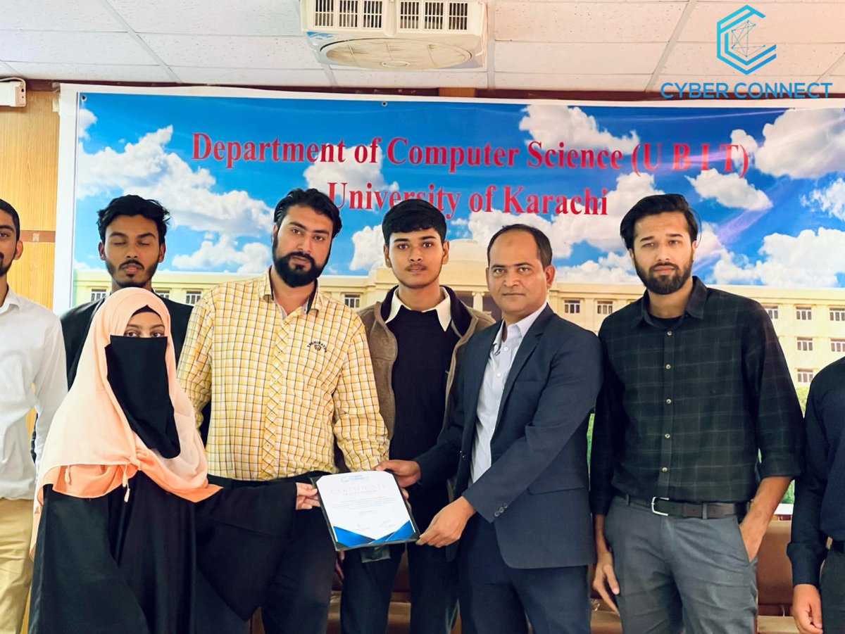 cyberconnectpk's tweet photo. Alhamdulillah! 🌟

Our collaboration with CyberRace for the "Cybersecurity in Action" workshop was a big hit. The event was both informative and enjoyable, and we received fantastic feedback.

Here are the glimpses of the event. ✨ https://t.co/YdprsESGU1