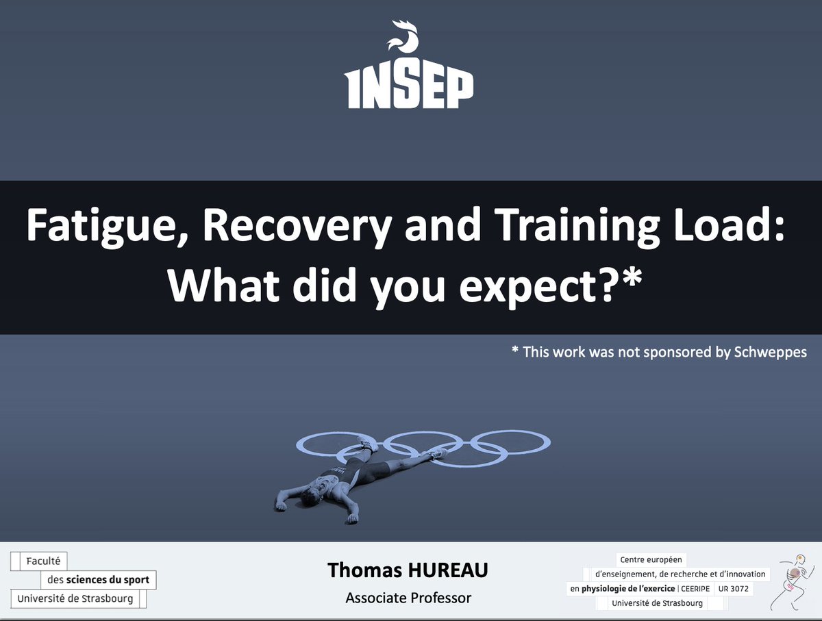 Glad to have been invited today @INSEP_PARIS
(French institute of sport) to talk about neuromuscular fatigue in the international course for elite strength and conditioning coaches (🇫🇷🇨🇭🇾🇪🇫🇮🇳🇴🇸🇪). Thanks to <a href="/JeromeKoral/">Jerome Koral</a> for the organization.