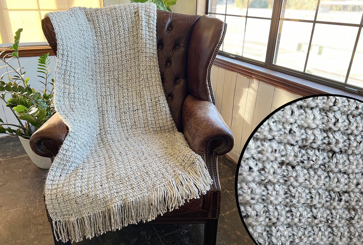 LoomaHat's tweet photo. LOOM Knit Waffle Stitch Blanket on any Long, Afghan, S , Serenity Loom .... https://t.co/n9BYF9Yt9M via @YouTube https://t.co/VsOROQSWdg