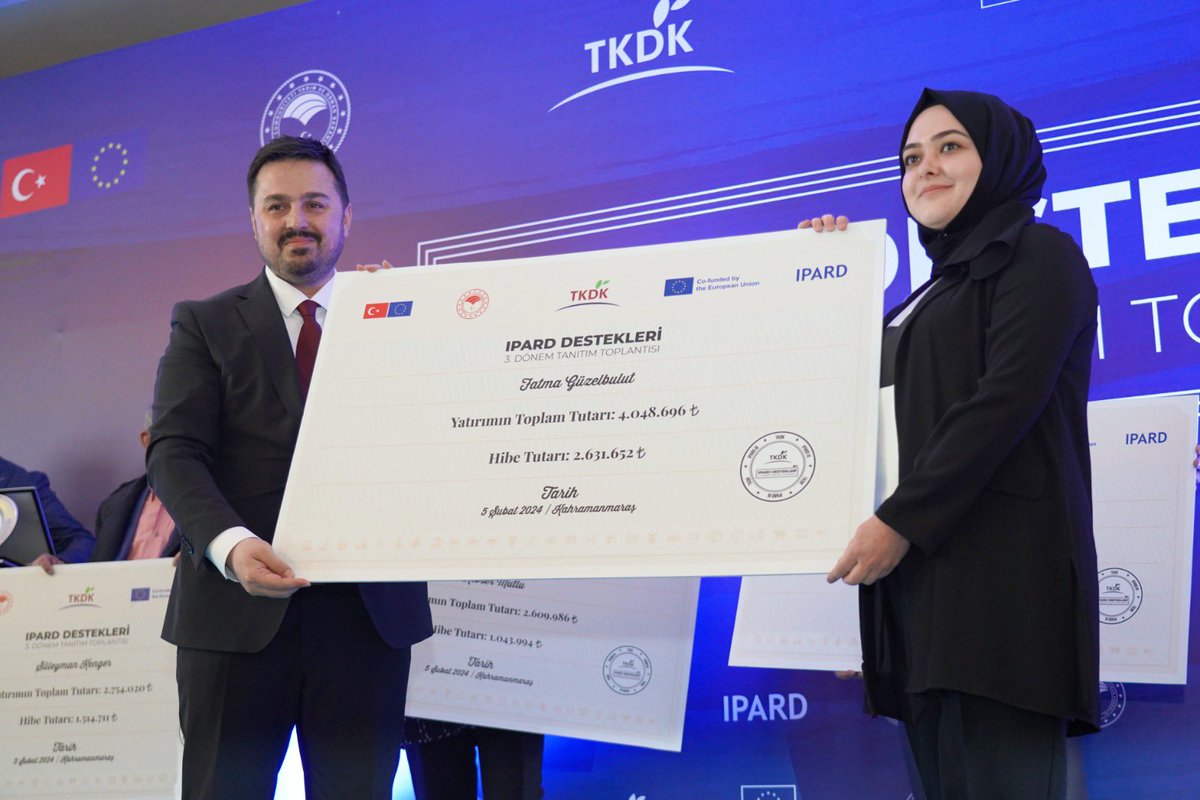 Tarım ve Orman Bakanımız Sayın İbrahim Yumaklı “IPARD 3 Programı döneminin en büyük yeniliği, 42 ilimizde kullandırdığımız IPARD desteklerini bundan böyle 81 ilimizin tamamında yatırımcılarımızla ve çiftçilerimizle buluşturacak olmamızdır.” dedi.
👇
tkdk.gov.tr/Duyuru/i-11406
