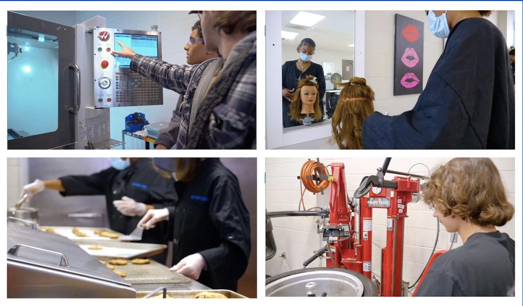 We are proud of our robust CTE programs and their value of technical &amp; employability skills through work-based learning &amp; innovative programs. Click the link for a video that highlights some of our CTE programs: bartlettschools.org/apps/spotlight… (2of2) #InnovativeSchoolModelsTN #CTEMonth