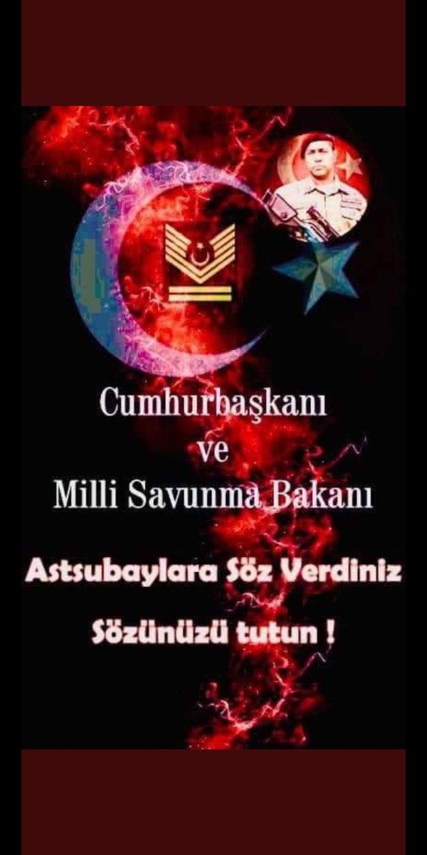 Verilen SÖZLER Tutulmak içindir.
Emekli Astsubaylarımıza verdiğiniz sözleri artık yerine getirin.
#AstsubayGeçinemiyor