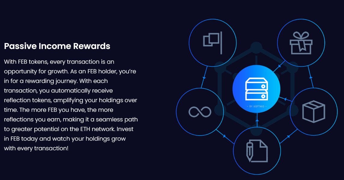 FEB_token's tweet photo. Passive Income Rewards
#fairlaunch #erc20 #newtoken #airdrop #Giveaway #ethereum #feb https://t.co/bU6D1cQiDW