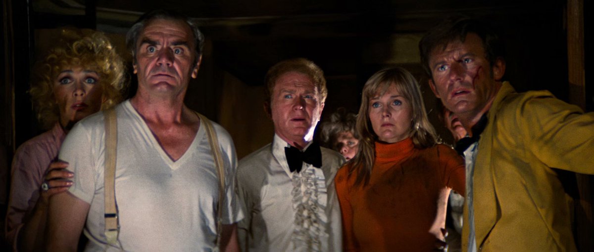 Dwightcrazy's tweet image. Remembering #RedButtons on his birthday, seen here in "The Poseidon Adventure" from 1972.  Great movie!