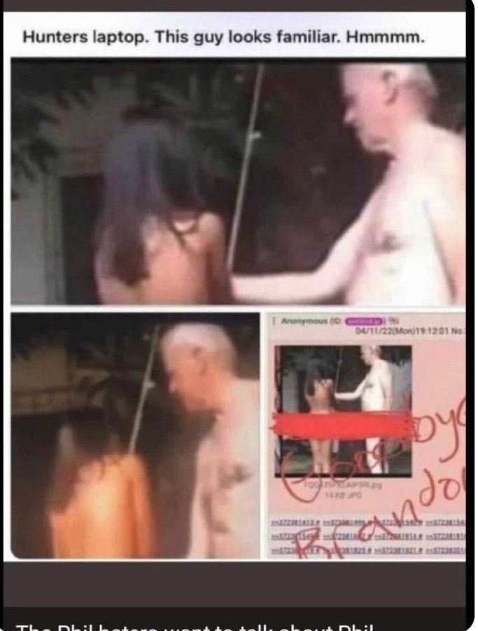 RagnarJames1969's tweet photo. @Michell89253253 @NikkiHaley Here’s what you support.  
#pedosympathizer https://t.co/nRDsoWYDtn