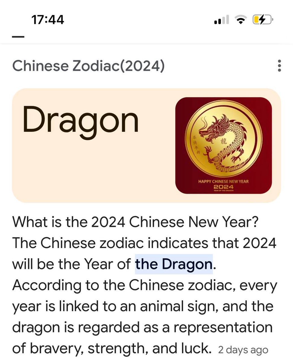 Year of the Dragon $LONG tweet media