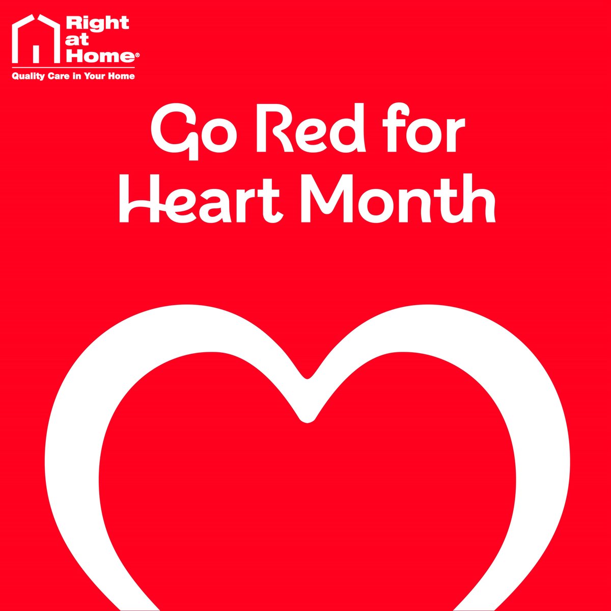 Deck yourself out in red to champion heart health with the @thebhf ❤️ Read about our united fight against cardiovascular diseases on our website: rightathome.co.uk/about-us/chari… 🩺💪 #HeartMonth