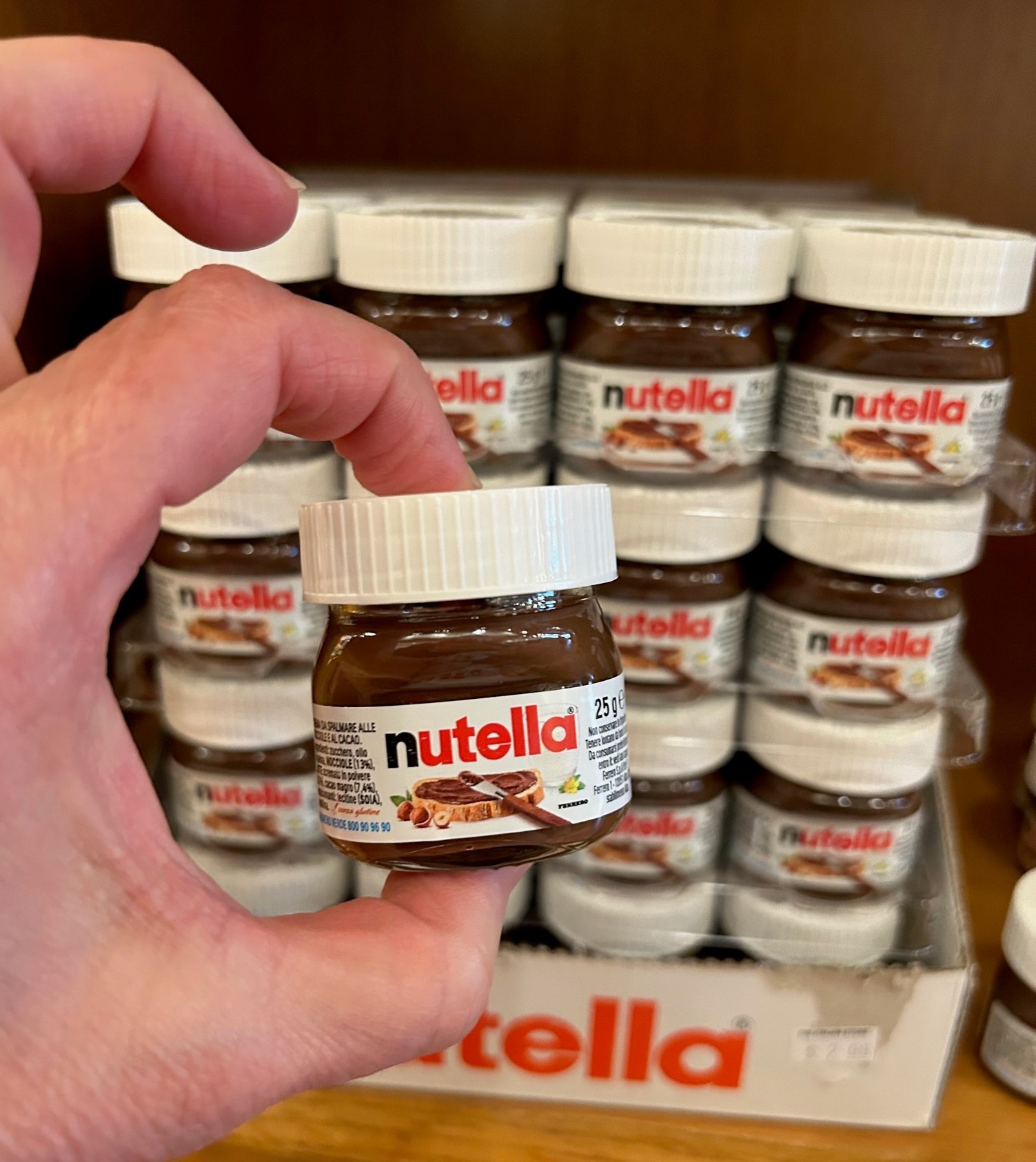 Mini Nutella Jars 25g