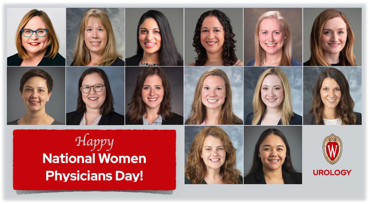 This Saturday was #NationalWomenPhysiciansDay! We continue to celebrate by highlighting these inspiring leaders and future leaders who make a difference in the field of urology and in the lives of their patients every day! #WomeninUrology #UroSoMe #urology