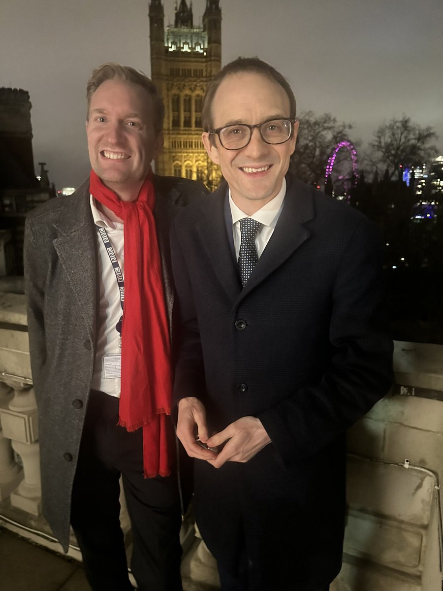 Had a brilliant time back at BBC Westminster last week - especially reporting for Radio 4 again. 

I’ve now returned to BBC Verify and great to be back and part of their important work.